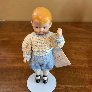 Patricia Loveless Miniature Porcelain Doll 'Buster'